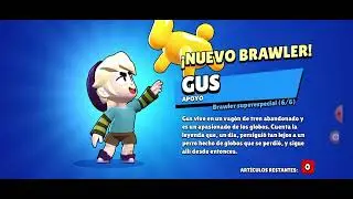 Me tocó a Gus en brawl stars :D