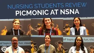 Nursing Students Review Picmonic at NSNA 2019 convention in Chicago