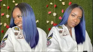 2 MINUTE U-PART / V-PART WIG INSTALL (NO SEWING , NO GLUE)