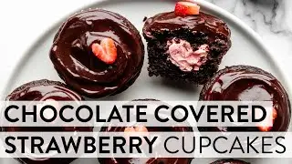 Chocolate Covered Strawberry Cupcakes | Sally's Baking Recipes