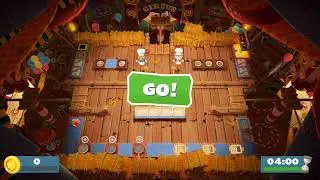 Overcooked! 2 | Carnival of Chaos 1-3 | Four Stars | 2P
