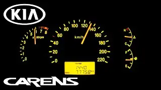 Kia Carens 2.0 CVVT (106kW) Acceleration 0-100