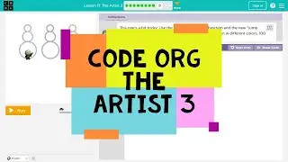Code.org Lesson 11 The Artist 3 - Code Org Accelerated Course The Artist 3 - Code.org Lesson 11