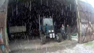 Март. Первые не стандартные осадки.