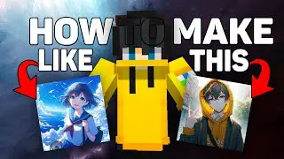 How To Make Anime/Cartoon Style Minecraft Logo Like This In Android/Pc