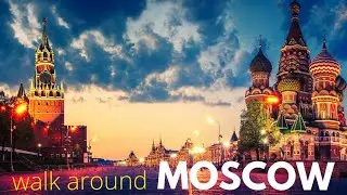 #Russia 🇷🇺 Walk through #Moscow center, #walking Moscow tour