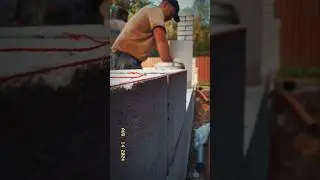 Начало строительства беседки