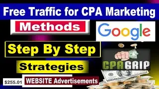 Free Traffic Method For CPA Marketing (STEP BY STEP STRATEGY ) | cpagrip