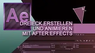 After Effects Tutorial - Dreieck erstellen und animieren!