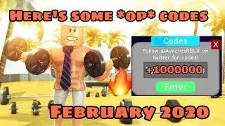 Here's All The Valid *OP* Codes In Weight Lifting Simulator 3! (Updated) (February 2020) (Roblox)