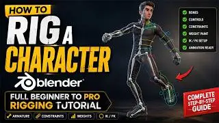 How to Rig a Character in Blender | Full Beginner to Pro Rigging Tutorial