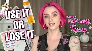 USE IT OR LOSE IT 🗑 February Empties and Declutter Recap