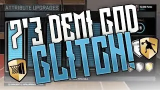 NBA 2K16 | 7'3 DEMI GOD GLITCH ALL BADGES!!!!