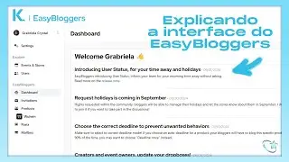 Explicando a interface do Easybloggers + Como tirar férias! / Second Life