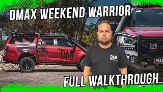 We built the ULTIMATE D-MAX Weekend Warrior | BAW 2022 ISUZU D-MAX Walkthrough