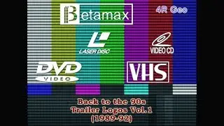 Back to the 90s Trailer Logos Vol.1 (1989-92)
