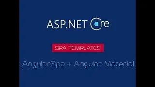 [Obsolete] Adding Angular Material To ASP.NET Core Angular SPA Application
