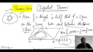 THEOREMS ON AREA theorem 14.4