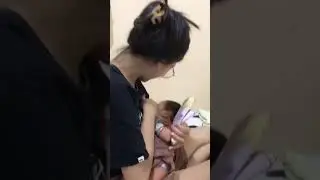 Cara menyusui bayi biar ngga rewel,bapaknya ja 