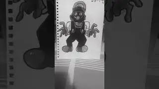 fnf:golden land (GB dibujo) Mario madness