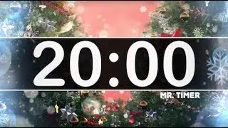 20 Minute Timer with Christmas Music - Jingle Bells - Instrumental Christmas Music for Kids!