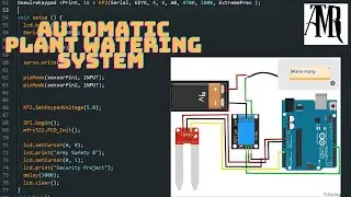 Automatic plant watering system using 