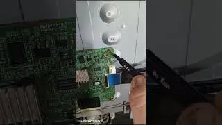 Samsung LE22E420M2W на майне bn41-01795a не включается