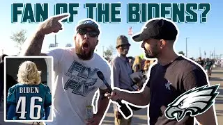 The Bidens LOVE the Philadelphia Eagles - Do Eagles Fans Love Them Back?