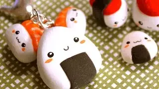 Comida Japonesa con Foamy Moldeable [DIY - Sushi Charm]