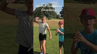 Exploding water baseballs!  #baseballswing #baseballlife #water #fun #baseballlifestyle