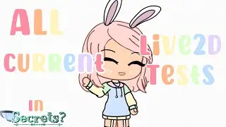 Live2D Cubism Character Tests Except They Get Weirder With Every Next One || Read Comments || Gacha