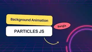 Background Animation Using Particles Js Library