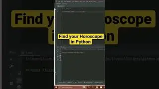 Find your Horoscope in Python