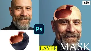 Simple Photo Manipulation in Tamil | with #photoshop #photoshopTutorials #photoManipulation