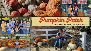 Fall Family Fun Vlog 2022 I Jiselly's First Visit To The Pumpkin Patch