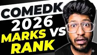 COMEDK 2026 | COMEDK Marks Vs Rank | COMEDK Counselling announcement!
