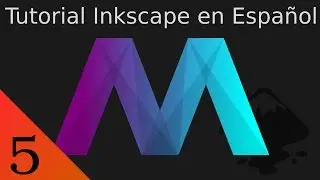 Tutorial de Inkscape en Español #5 Logo M