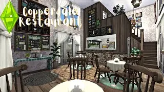 Copperdale Restaurant | Sims 4 Speed Build