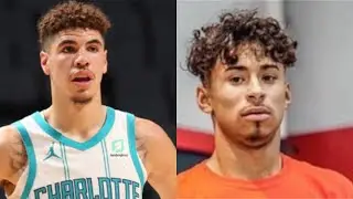 LaMelo Ball right now vs Julian Newman right now
