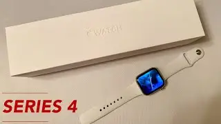 Unboxing: Apple Watch Series 4 (44mm, Stainless Steel, White Sport Band)