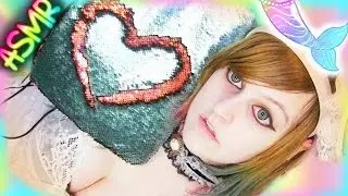 ASMR 🐬 Mermaid Pillow ░ Scratching ♡ Satisfying, Sleep, Drawing, Aviva Stanoff, Color Changing ♡