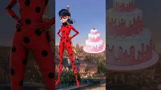 MLB characters as matching cake // #miraculous #shorts #viral #video #youtubeshorts