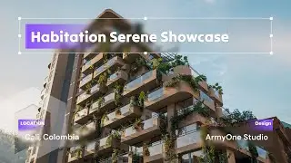 Nature-embraced Apartment Building in Colombia | How D5 Animation Rendering Helped Marketing Success