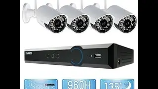 Lorex LX445W Security Camera System Unboxing