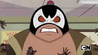 Superhero Girls- Bane Muscle Growth Slow Mo