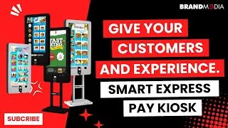 Say Goodbye to Checkout Lines with Our Smart Express Pay Kiosk! Brand M3dia