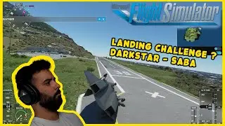 MSFS - Darkstar landing on world's SMALLEST runway | 4K60