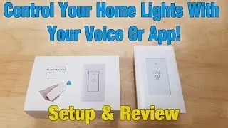 LYASI Wi-Fi Light Switch - Setup & Review