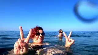 ЧЁРНОЕ МОРЕ, ЯКОРНАЯ ЩЕЛЬ (Сочи) / The Black Sea in the ANCHOR GAP (Sochi, RUSSIA)