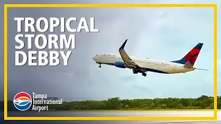 TPA remains open during Tropical Storm Debby